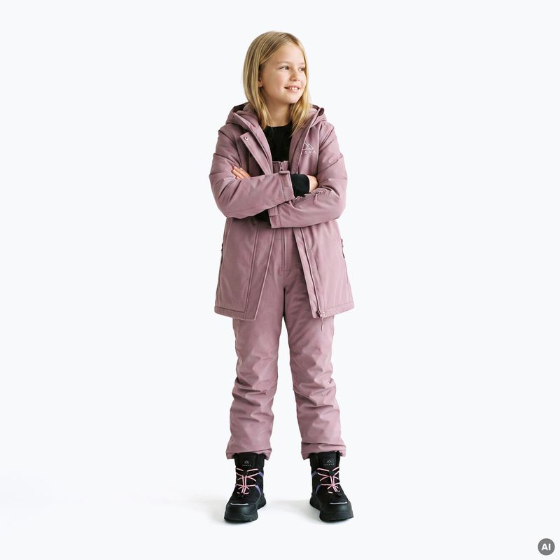 Stivali da neve per bambini KADVA Chia WP JRG neri 5