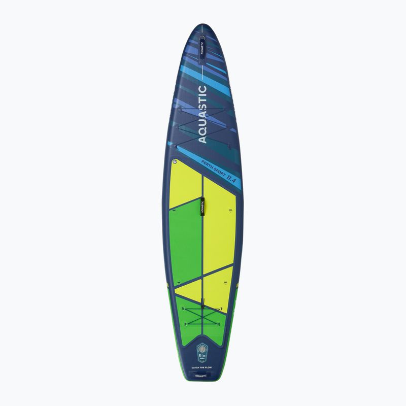 Set tavola SUP gonfiabile AQUASTIC Perth Sport 11'4" MSL allround green 3