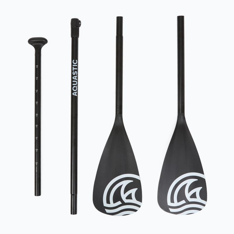 Set tavola SUP gonfiabile AQUASTIC Perth Sport 11'4" MSL allround green 14