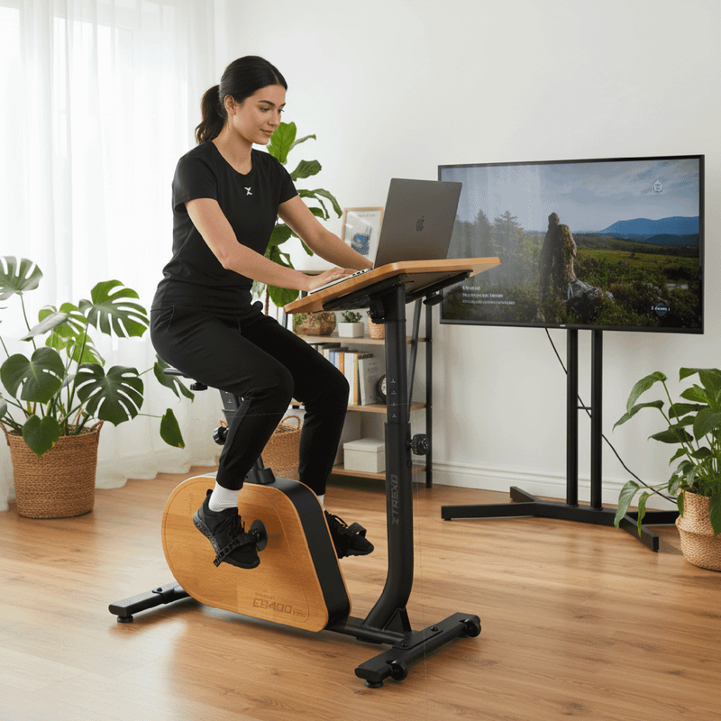 E-bike XTREXO EB400-desk black 11