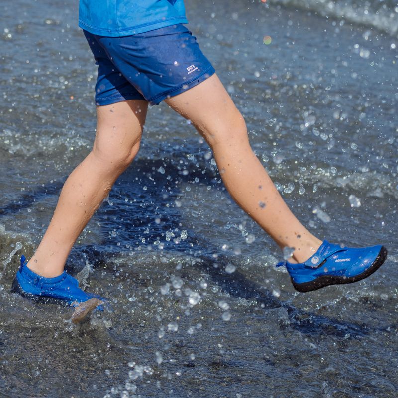 AQUASTIC Nino scarpe da acqua per bambini blu navy 14