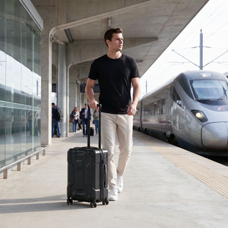 Valigia da viaggio KADVA Roca 41 l nera 18