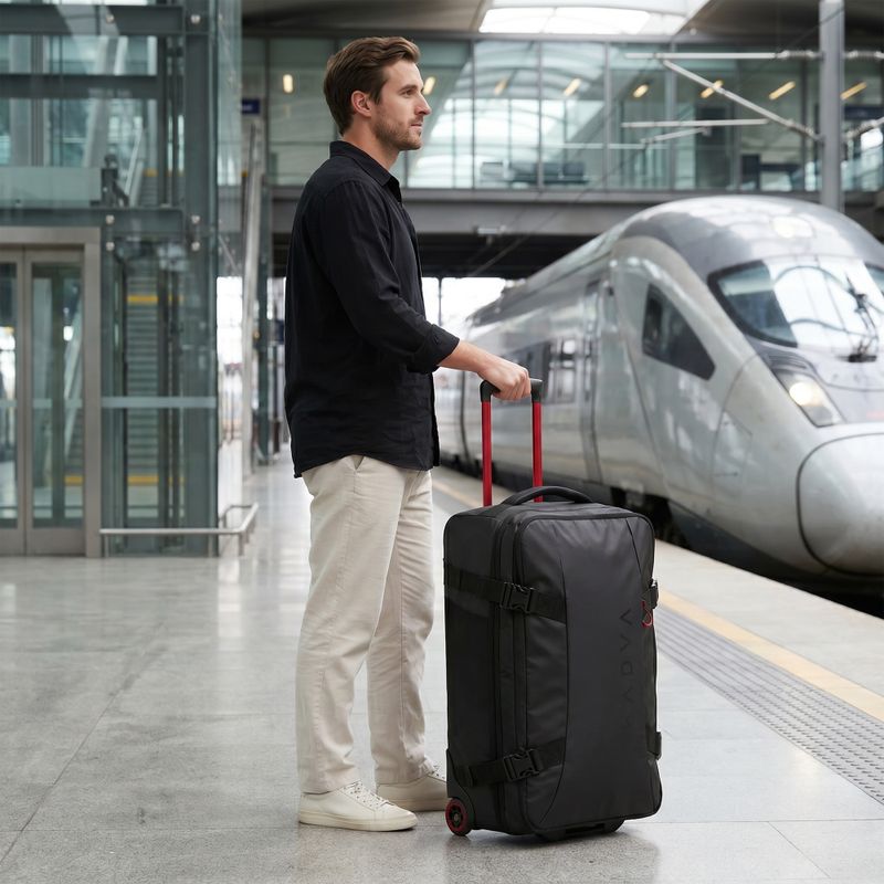 Valigia da viaggio grande KADVA Mons 100 l nera 15