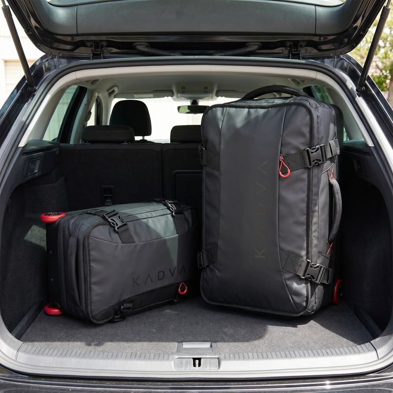 Valigia da viaggio KADVA Mons 40 l nera 19