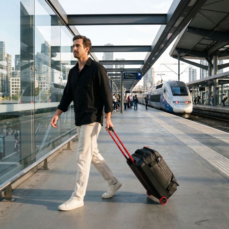 Valigia da viaggio KADVA Mons 40 l nera 20
