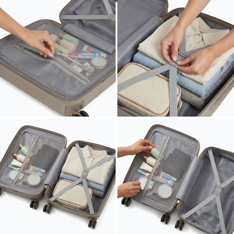 Valigia da viaggio a mano KADVA Palero 38 l beige 3