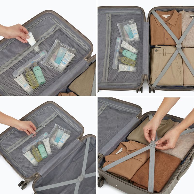 Valigia da viaggio media KADVA Palero 64 l beige 3