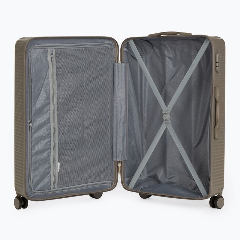 Valigia da viaggio grande KADVA Palero 95 l beige 13
