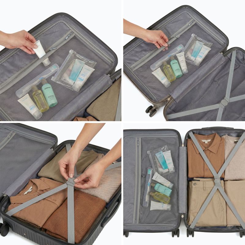 Valigia da viaggio media KADVA Palero 64 l grigia 3