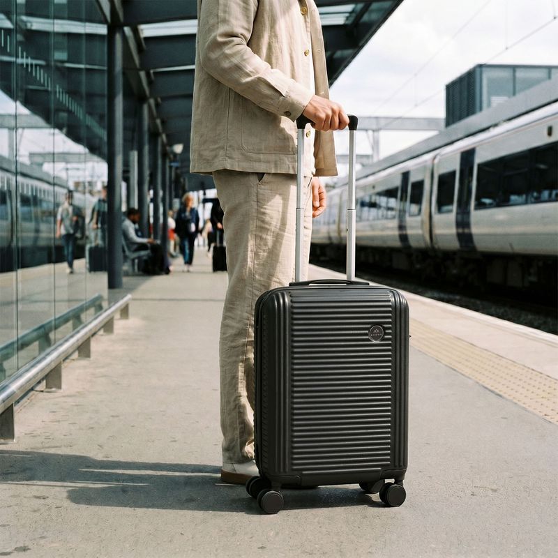 Valigia da cabina KADVA Palero 38 l nera 5