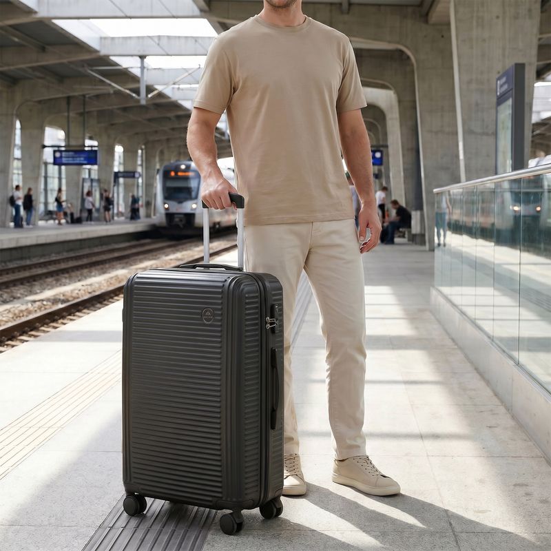 Valigia da viaggio media KADVA Palero 64 l nera 15