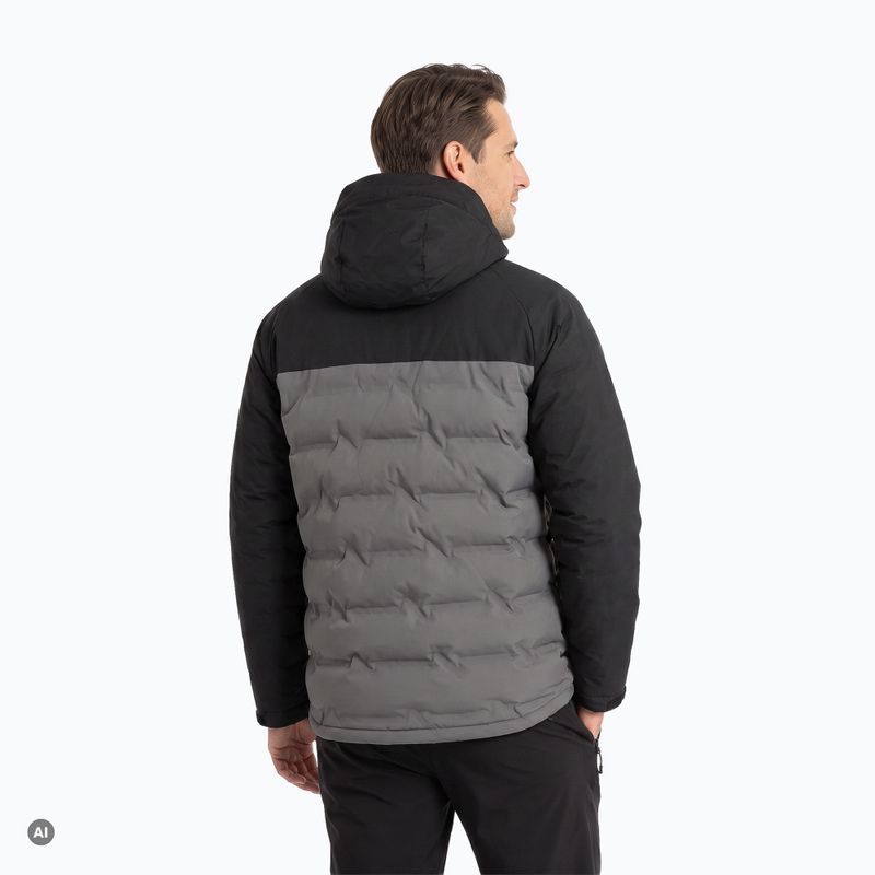 Giacca imbottita da uomo KADVA GlacierShell grigia 3