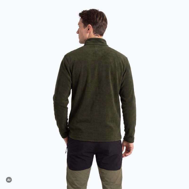 Felpa in pile da uomo KADVA SumGear verde 3