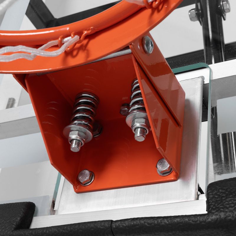 Zestaw do koszykówki OneTeam BB180AG Tablica regulowana + Obręcz 4