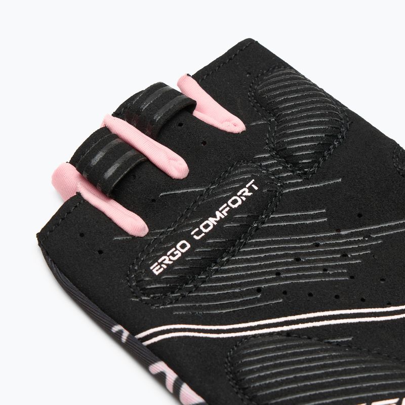 Guanti da ciclismo da donna ATTABO Vito WMNS gel shock proof rosa/nero 4