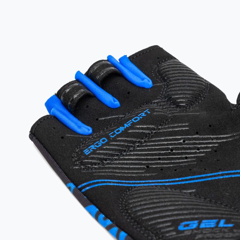 Guanti da ciclismo ATTABO Vito gel antiurto blu/nero 4