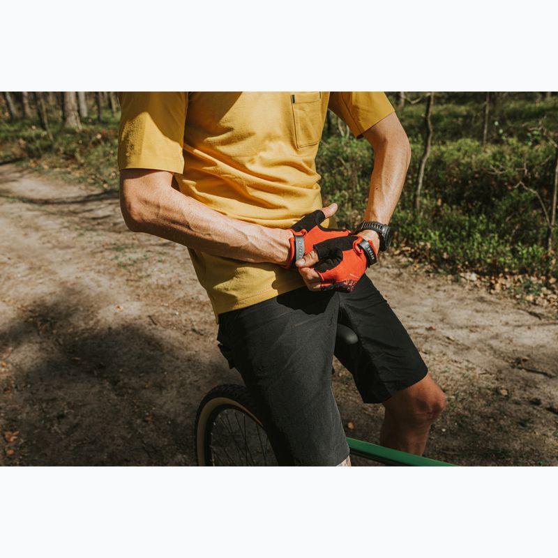 Guanti da ciclismo ATTABO Vito gel antiurto rosso/nero 9
