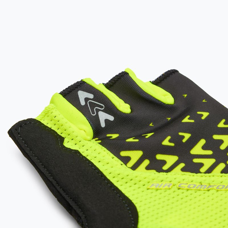 Guanti da ciclismo ATTABO Vito gel antiurto lime/nero 7