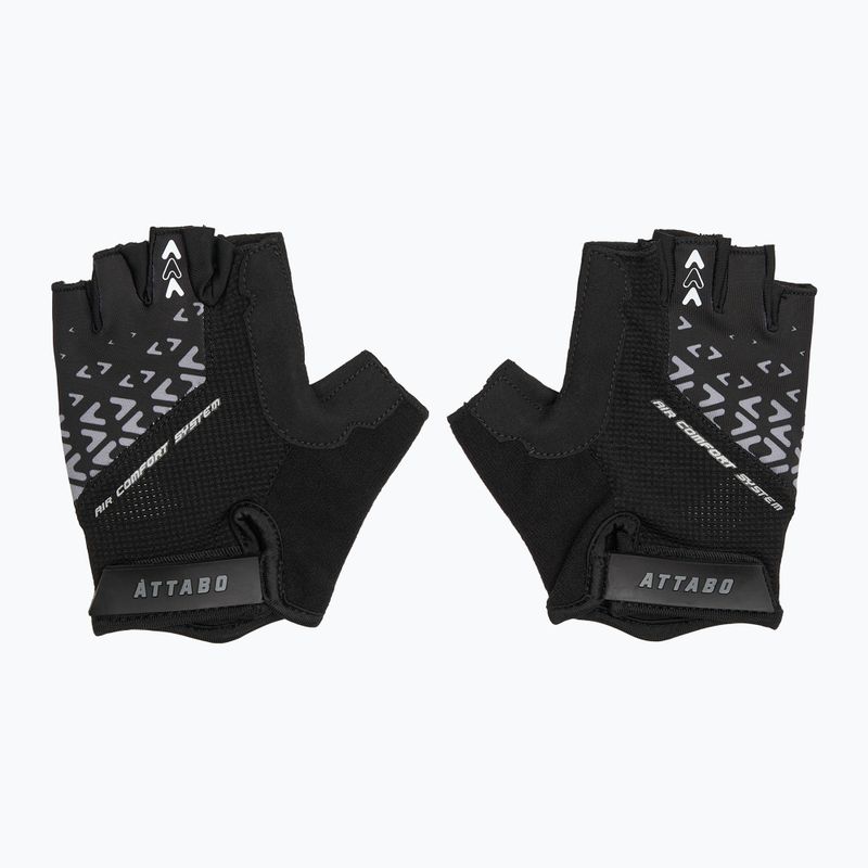 Guanti da ciclismo ATTABO Vito gel antiurto nero 2