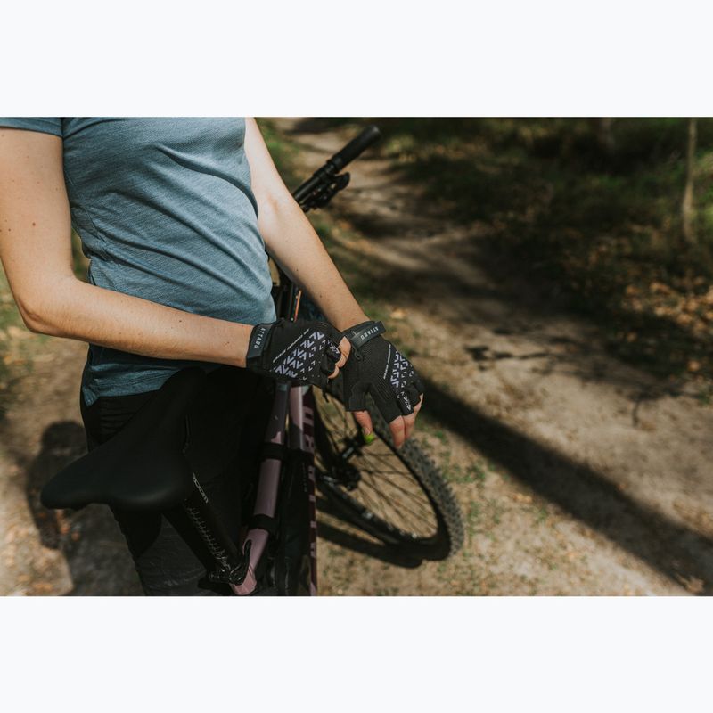 Guanti da ciclismo ATTABO Vito gel antiurto nero 9