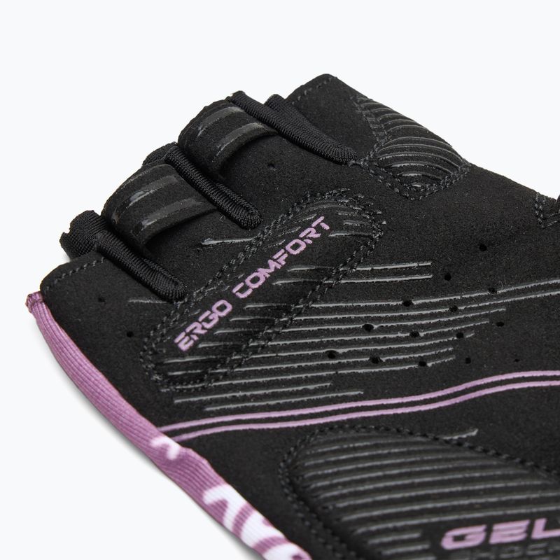 Guanti da ciclismo per bambini ATTABO Vito JRG gel antiurto rosa/nero 4