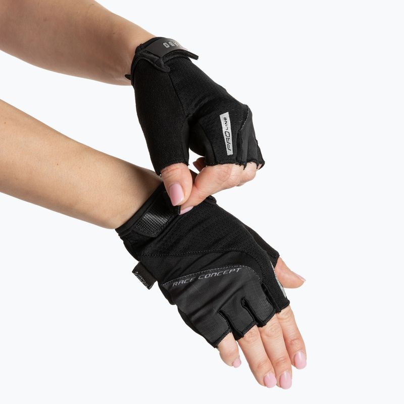 Guanti da ciclismo ATTABO Kinu Pro sistema di ammortizzazione nero 3