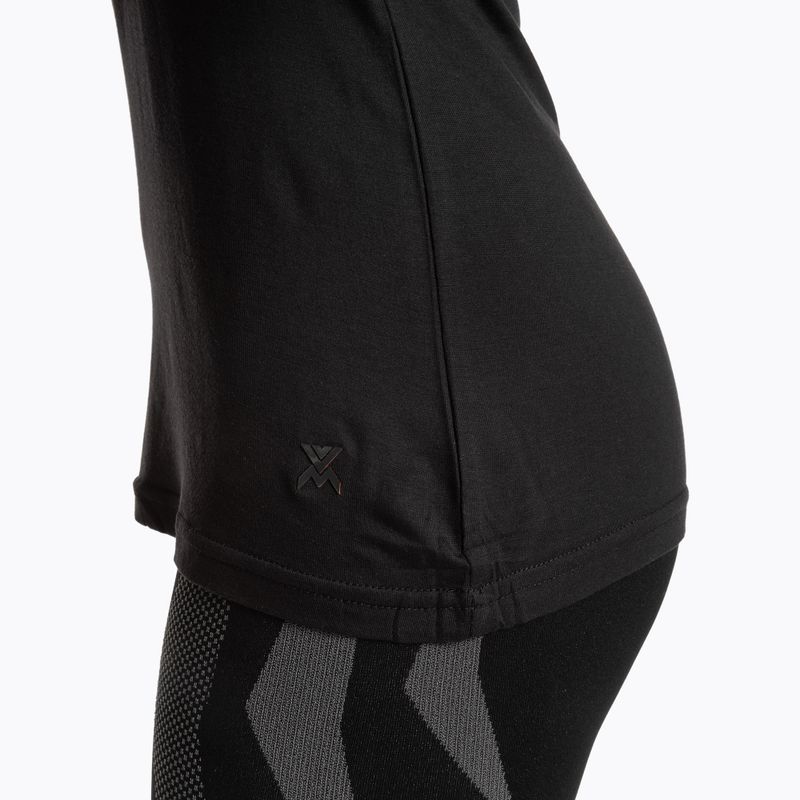 T-shirt termica da donna WOOLCANO Merino TEE0547 nero 6