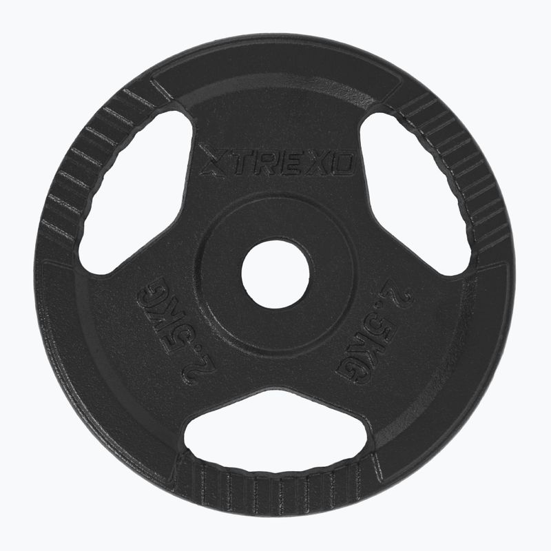 Peso in ghisa XTREXO TRX-ICP002 2,5 kg cromo 3