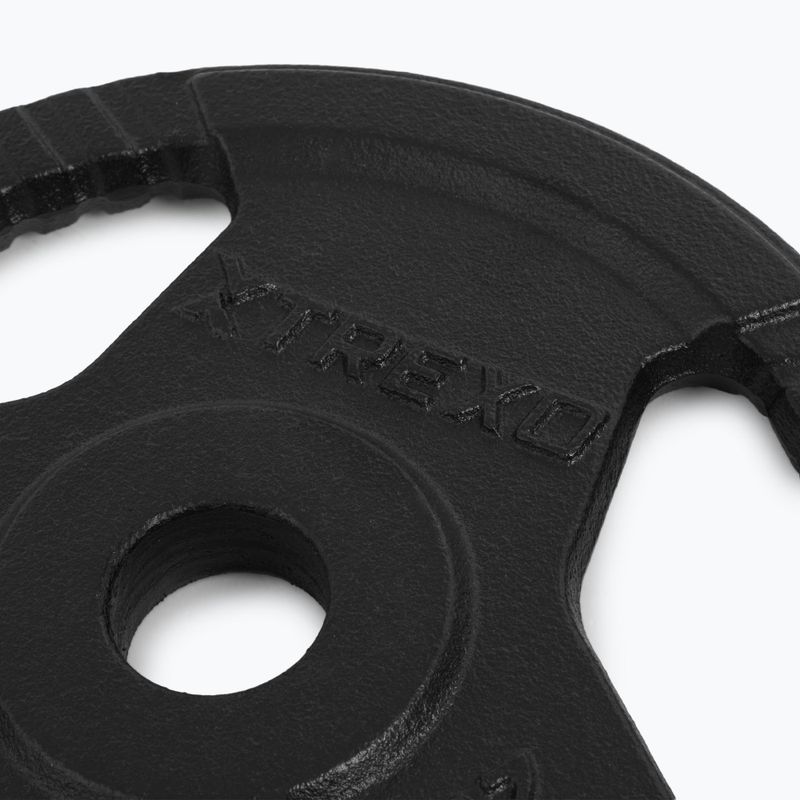 Peso in ghisa XTREXO TRX-ICP002 2,5 kg cromo 4