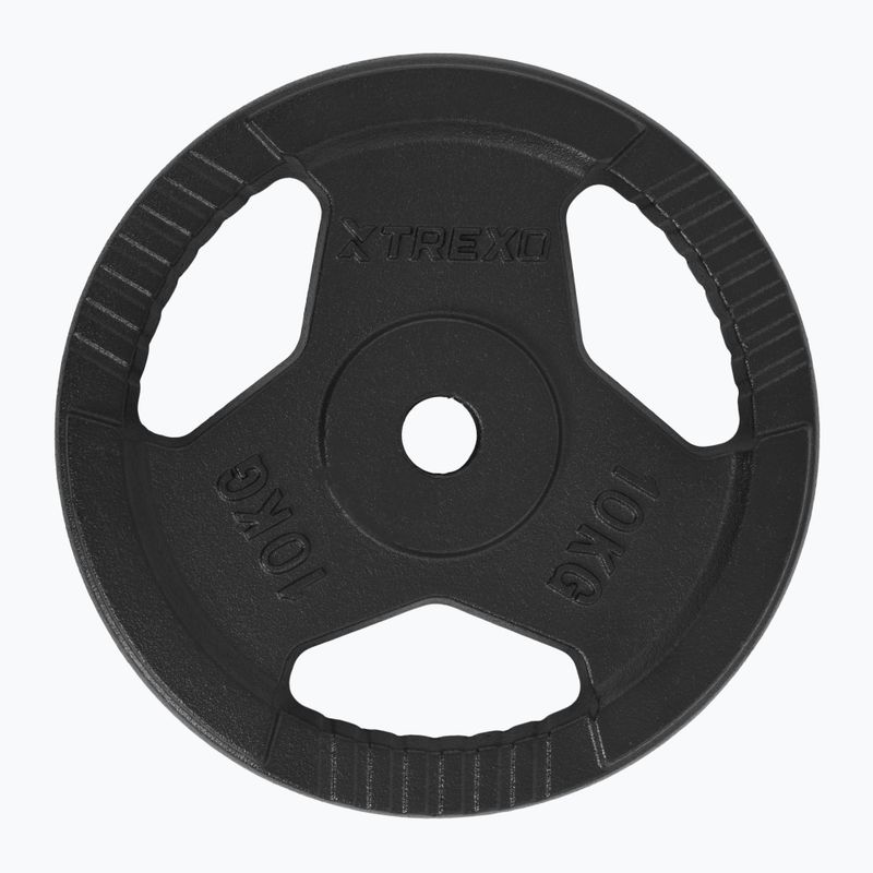 Peso in ghisa TREXO TRX-ICP010 10 kg cromo 2