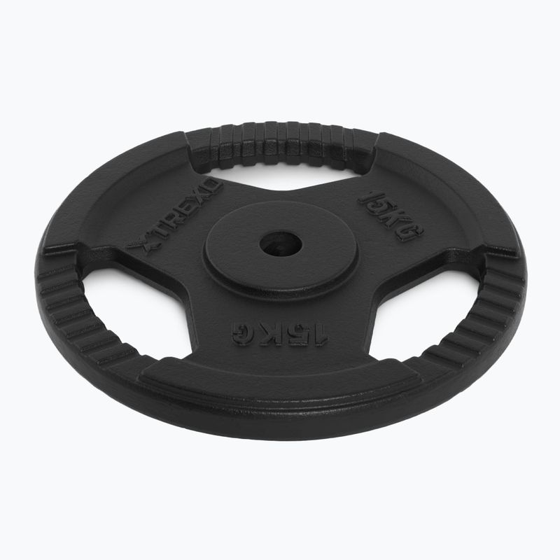 Peso in ghisa XTREXO TRX-ICP015 15 kg cromo