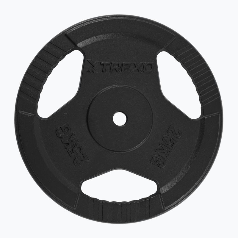 Peso in ghisa TREXO TRX-ICP025 25 kg cromo 2