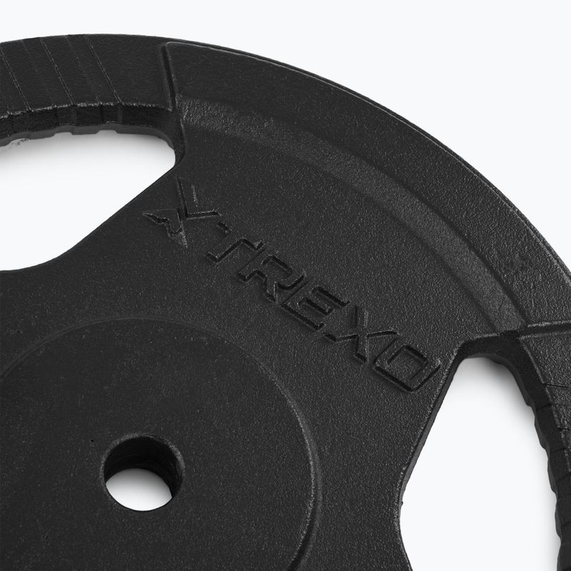 Peso in ghisa XTREXO TRX-ICP025 25 kg cromo 4