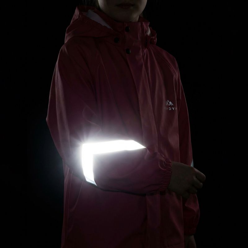 Giacca antipioggia da bambino KADVA AquaLock JR pink 8