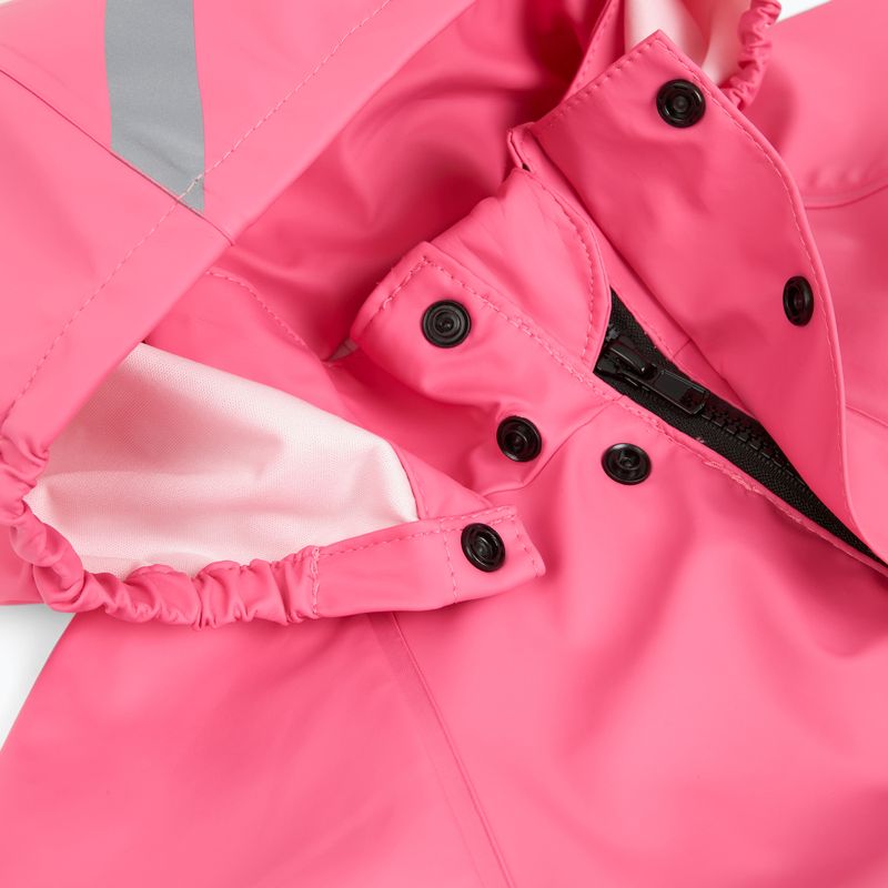 Giacca impermeabile per bambini KADVA AquaLock JR membrana 5000 rosa 14