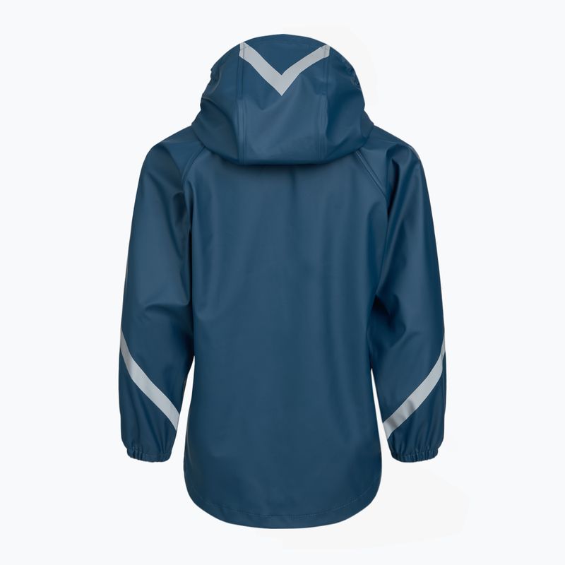 Giacca antipioggia da bambino KADVA AquaLock JR navy blue 2