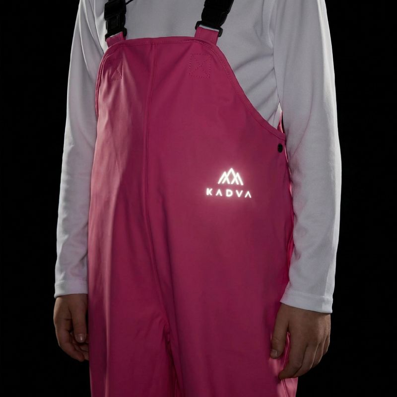 Pantaloni antipioggia per bambini KADVA AquaLock JR pink 6