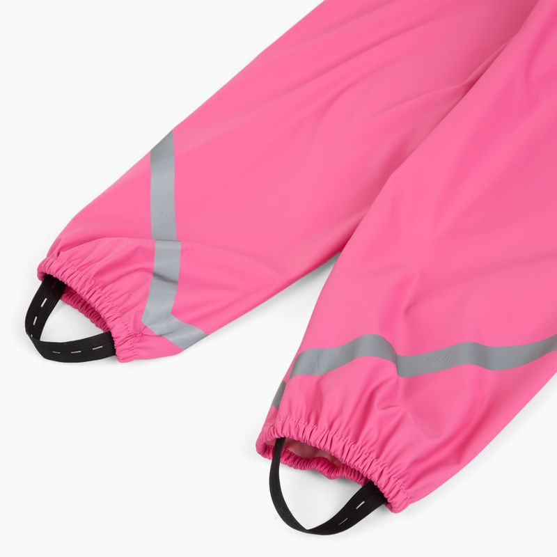 Pantaloni antipioggia per bambini KADVA AquaLock JR membrana 5000 rosa 12