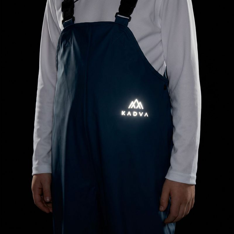 Pantaloni antipioggia per bambini KADVA AquaLock JR membrana 5000 blu navy 6