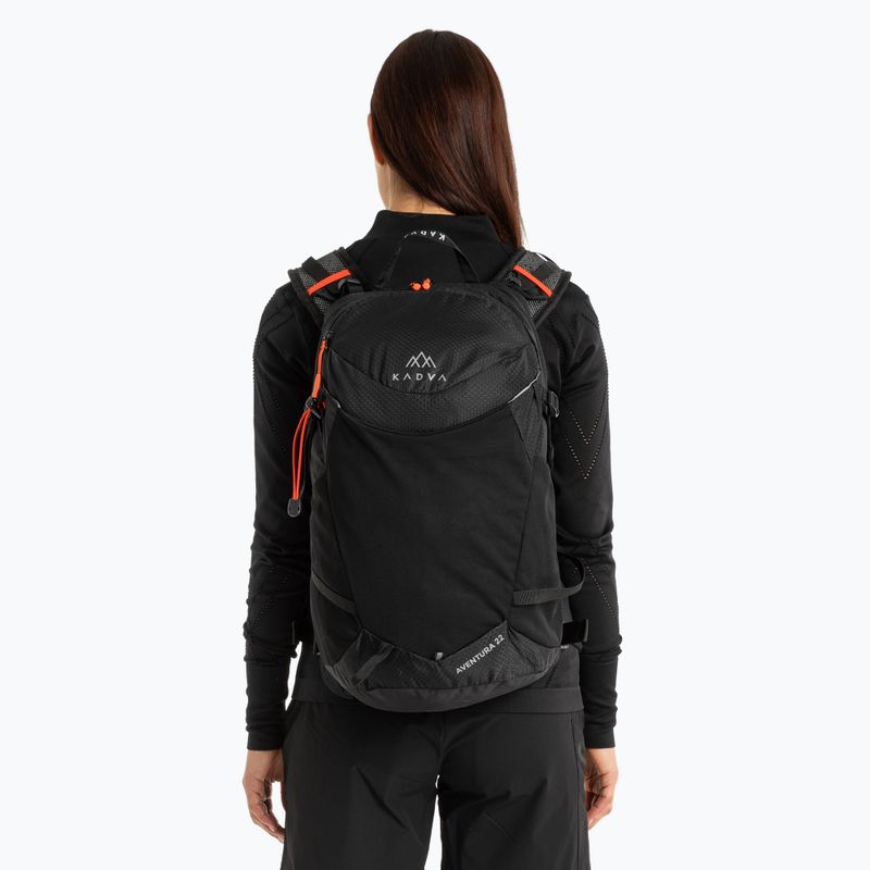 KADVA Aventura 22 l zaino da trekking nero 18