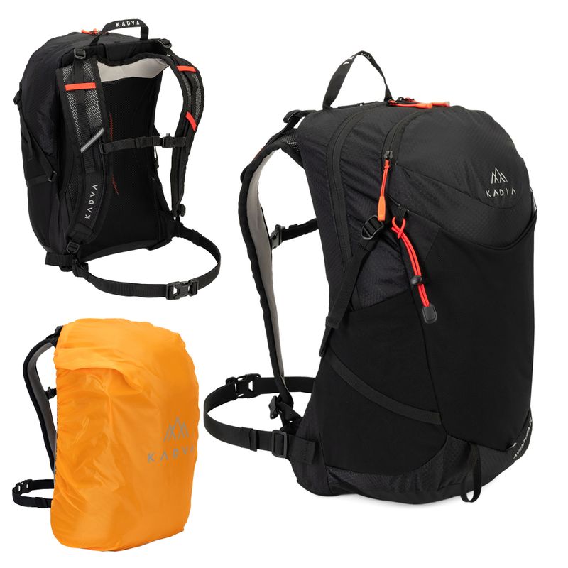 KADVA Aventura 22 l zaino da trekking nero 19