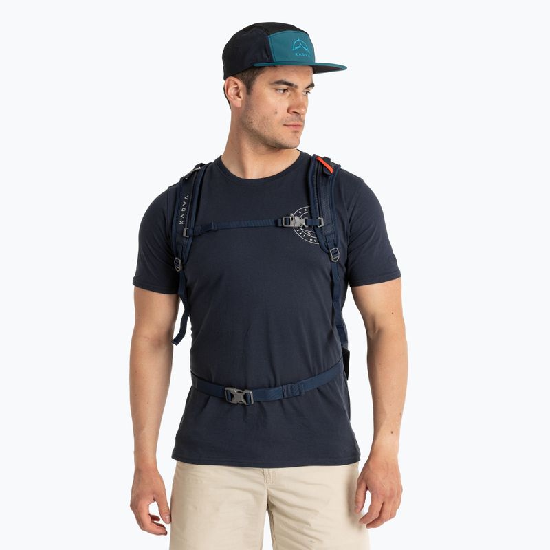 KADVA Aventura 22 l zaino da trekking blu acciaio 12