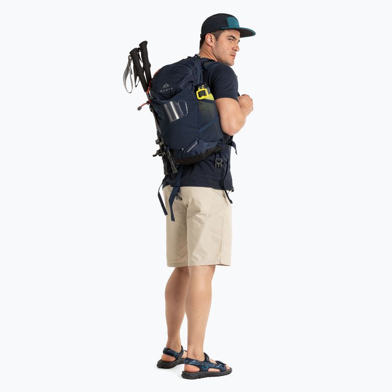 KADVA Aventura 22 l zaino da trekking blu acciaio 16
