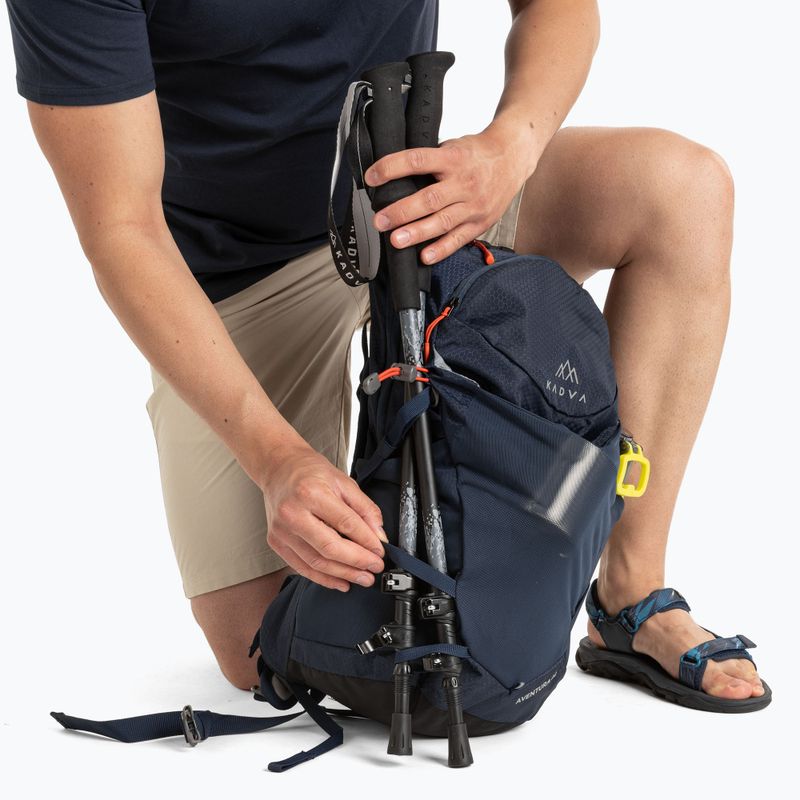KADVA Aventura 22 l zaino da trekking blu acciaio 18