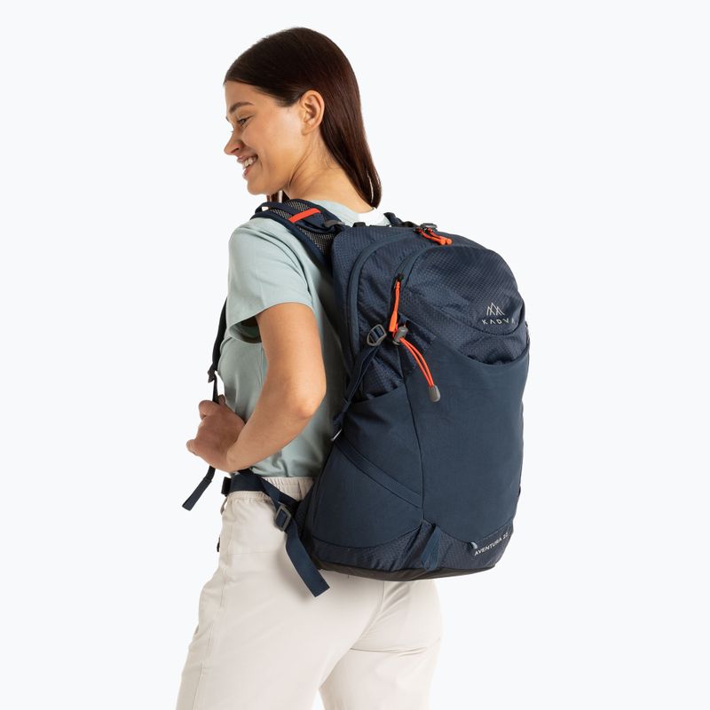 KADVA Aventura 22 l zaino da trekking blu acciaio 19