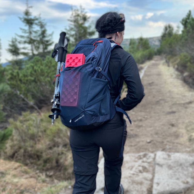 Zaino da trekking KADVA Aventura 22 l blu acciaio 23