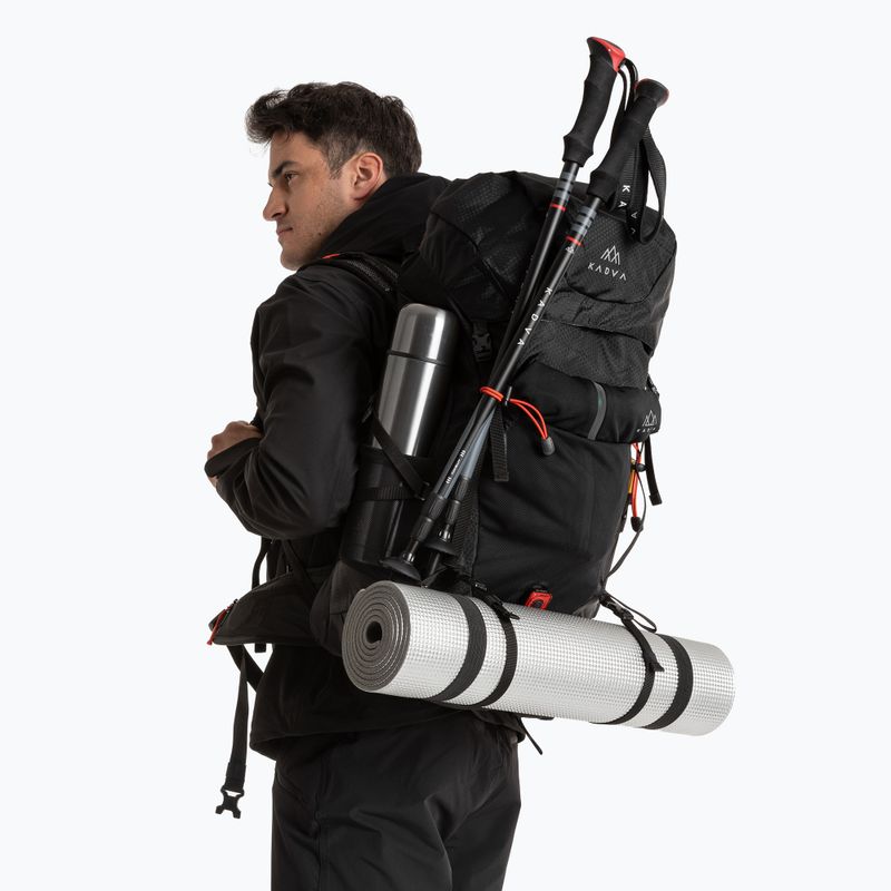 Zaino da trekking KADVA Sendero 35 l nero 13