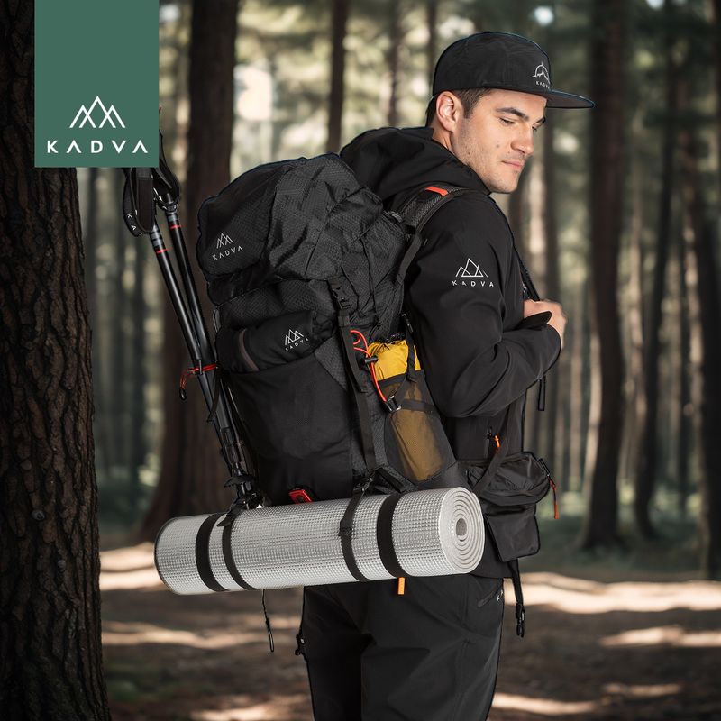 Zaino da trekking KADVA Sendero 35 l nero 25
