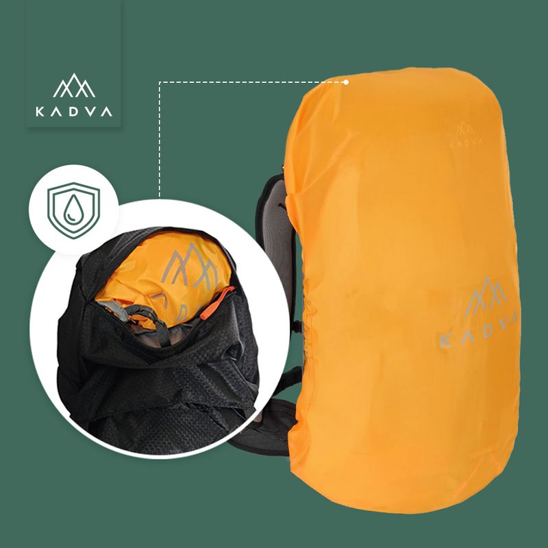 Zaino da trekking KADVA Sendero 35 l nero 26