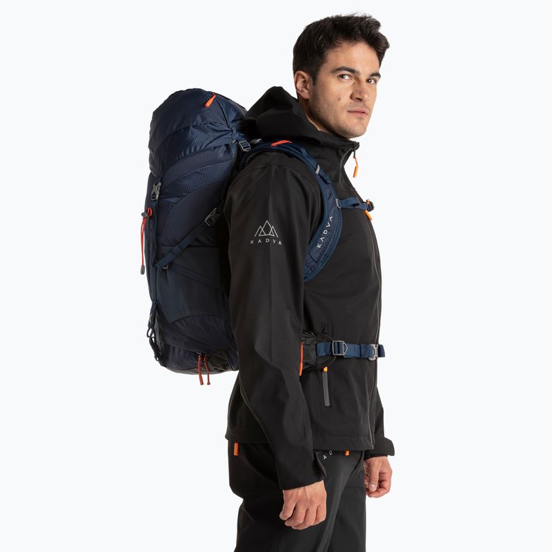 Zaino da trekking KADVA Sendero 35 l blu acciaio 12